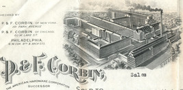 PF Corbin American Hardware New Britain CT  1917 Ephemera - £11.71 GBP