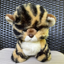 Vintage Gund Tamba Tiger Plush Stuffed Big Head Cub Striped Kitten Cat  1982 - $19.79