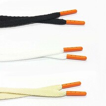 Flat Laces /w Metal Tips For Air AJ Jordan 1 3 &quot;Shattered Backboard&quot; 1.0... - $7.49