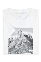 American Eagle Men&#39;s White Short Sleeve Mountain  Graphic Tee, XS XSmall 3097-6 - £19.29 GBP