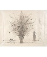 Jean CARZOU Drawing Signed and dated 1964 Bouquet of flowers - Armenian ... - $98,936.39 MXN