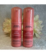 2X Aveda Nutriplenish Styling Treatment Foam 1.5 oz / 45 mL = 3oz Travel... - $13.81