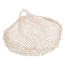 Sachi Cotton String Bag Short Handle - Natural - £12.16 GBP