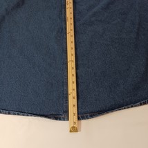 Denim 24/7 Women's Cotton Blue Front Zipper Pockets Denim Skirt Size H8 image 15