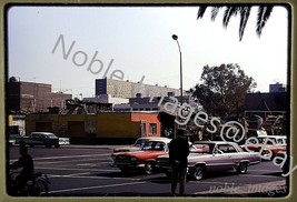 1969 Street Scene Dodge Dart, Cars, People, Mexico,City Kodachrome 35mm Slide - £2.72 GBP