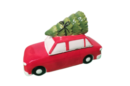 Threshold Ceramic Christmas Vacation Movie Cookie Jar Station Wagon Tree... - £23.25 GBP