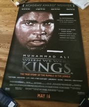 Muhammad Ali &quot;When We Were Kings&quot; Original Movie Poster 40 X 60 Inches One Only! - £29.60 GBP