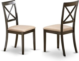 Dining Chairs With Cushion Seat, East West Furniture Boc-Cap-C. - £120.22 GBP