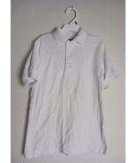 Lot Of 5 Land Ends Short Sleeve Polo Shirt Youth Boys Size M (4 White 1 ... - $252.48 MXN
