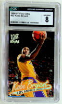1996-97 Fleer Ultra Kobe Bryant #52 Basketball Card - CGC NM/MINT 8 - £58.67 GBP