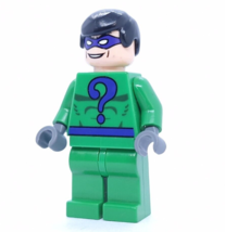 Lego Batman I Riddler Minifigure - 7785 7787 DC Arkham Asylum, bat017 - £39.06 GBP