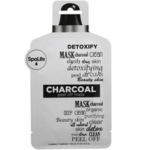 SpaLife Detoxifying Charcoal Peel Off Mask (3 Pack) - £7.94 GBP