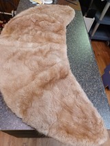 Vintage  Real Fur  Collar Shrug Stole Wrap Lining N L Kaplan Buffalo - $74.24