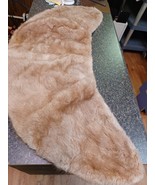 Vintage  Real Fur  Collar Shrug Stole Wrap Lining N L Kaplan Buffalo - $1,413.49 MXN