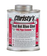 Christy&#39;s Red Hot Blue Glue PVC Cement - Medium Body, Very Fast Set, Low... - $41.85 CAD