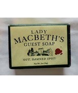 Lady Macbeth&#39;s Guest Soap 2 oz Mini Bar Made in The USA - £6.26 GBP
