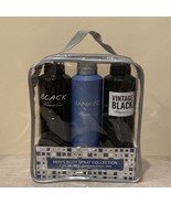 Kenneth Cole Men’s 3 Pc Body Spray Black, Mankind Legacy, Vintage Black ... - $24.99