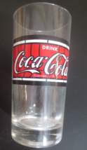 Drink Coca-Cola Tiffany Band on both sides of Glass  12 oz - £3.50 GBP