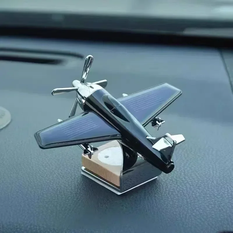 Car Air Freshener Solar Aircraft Decoration Mini Car Perfume Automatic R... - £7.41 GBP+