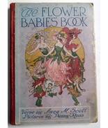 Flower Babies Book c1914 First 1st Edition Illustrated by Penny Ross Bea... - $118.75