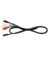 AV cable cord plug = Sony DCR SX45 HC32 SX65 DVD105 HandyCAM camcorder c... - £15.49 GBP
