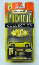 Matchbox Corvette Stingray Premiere Collection 1 of 25,000 Yellow Die-Cast 1995 - £7.56 GBP