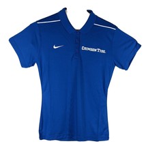Blue Crimson Tide Golf Polo Womens Medium Nike Shirt - £12.71 GBP