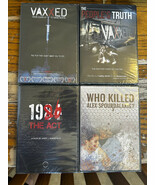 Vaxxed Set of 4 New Sealed DVD Movies Peoples Truth 1986 the Act Who Kil... - $136.44 CAD
