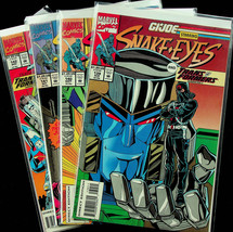 G.I. Joe - Snake-Eyes &amp;Transformers #139-142 (Jul-Oct 1993) - Comic Set of 4 -NM - £59.63 GBP