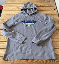 Marmot Men’s Pullover hoodie Logo Sweatshirt size 2XL Grey AN - $17.72