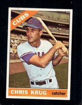 1966 Topps #166 Chris Krug Exmt (Rc) Cubs Nicely Centered - £7.04 GBP