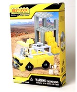 Best-Lock Construction Worker Building Set 80 Pieces Compatible with Oth... - $232.09 MXN