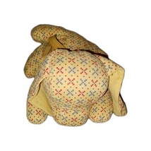 Vintage Stuffed Fabric Dog Bunny Rattle Soft Baby Toy Yellow Red Blue Pl... - €13,34 EUR Vintage Stuffed Fabric Dog Bunny Rattle Soft Baby Toy Yellow Red Blue Pl... - €13,34 EUR