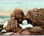 Natural Bridge Monterey Bay California CA UNP Unused DB Postcard C16 - $6.88