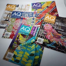 Lot of 9 AQ American Quilter Magazine 2014-2021 Inspire Create Quilting Patterns - £13.38 GBP