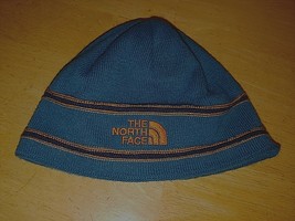 The North Face Boy&#39;s Acrylic Fleece Lined B EAN Ie HAT-YOUTH S-BARELY WORN-NICE - £6.09 GBP