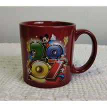 Walt Disney World 2007 Burgundy Kitchen/Mug/Dish SKU 2535 - $15.00