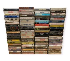 Vintage Mixed Lot 90 Cassette Tapes Classic Rock Hair Metal Pop Rock 70s 80s 90s - £195.52 GBP