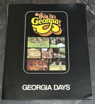 This is Georgia Days Travel Tourist Magazine Brochure Booklet - £7.82 GBP