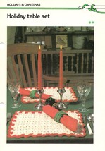 Holiday Table Set - Marshall Cavendish Limited - Pattern - $3.99