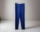 Chicos Travelers Tapered Slinky Pants  Womens Small Blue Travel Packable... - $19.79