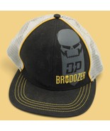 Monster Jam Brodozer Trucker Hat With Skull Logo &amp; Mesh Back Snapback Ad... - $16.63 CAD