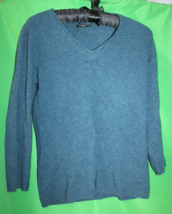 Magaschoni Blue Cashmere Sweater Top Size Women&#39;s XS - £70.81 GBP