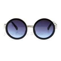Women&#39;s Sunglasses Perfect Vintage Retro Round Circle Frame - £14.01 GBP