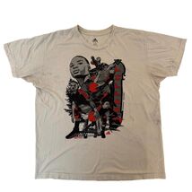 Adidas Damian Lillard Crazy 8 Graphic T-Shirt Men&#39;s XL White Basketball ... - $16.00