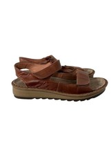 NAOT Womens KARENNA Sandals Brown Leather Open Toe Sz 42 / 11-11.5 US - $33.59