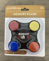 “Memory Flash”  ( Classic Games ) With 2 AAA Batteries Included.  New/Unopened. - £4.63 GBP