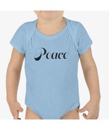 Infant Baby Rib Bodysuit &quot;Peace&quot; - $21.58+