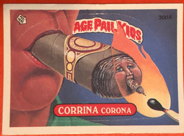 Garbage Pail Kids Corrina Corona 1986 trading card - £1.51 GBP