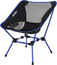Marchway Ultralight Folding Camping Chair, Heavy Duty Portable, Dark Blue - £33.73 GBP